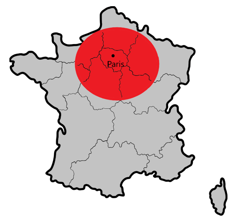 Zone d'intervention 1 Carte zone d'intervention sécurité tabac buraliste