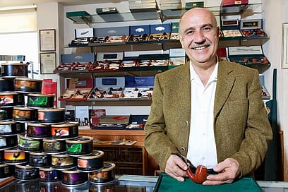 Client bureau de tabac - tranquillité d'esprit